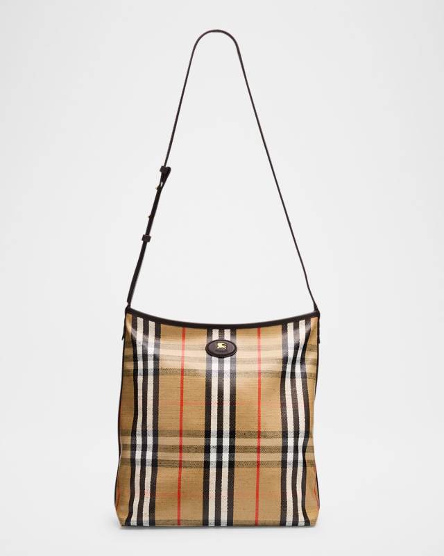 Highlands Small Coated Check Shoulder Bag
